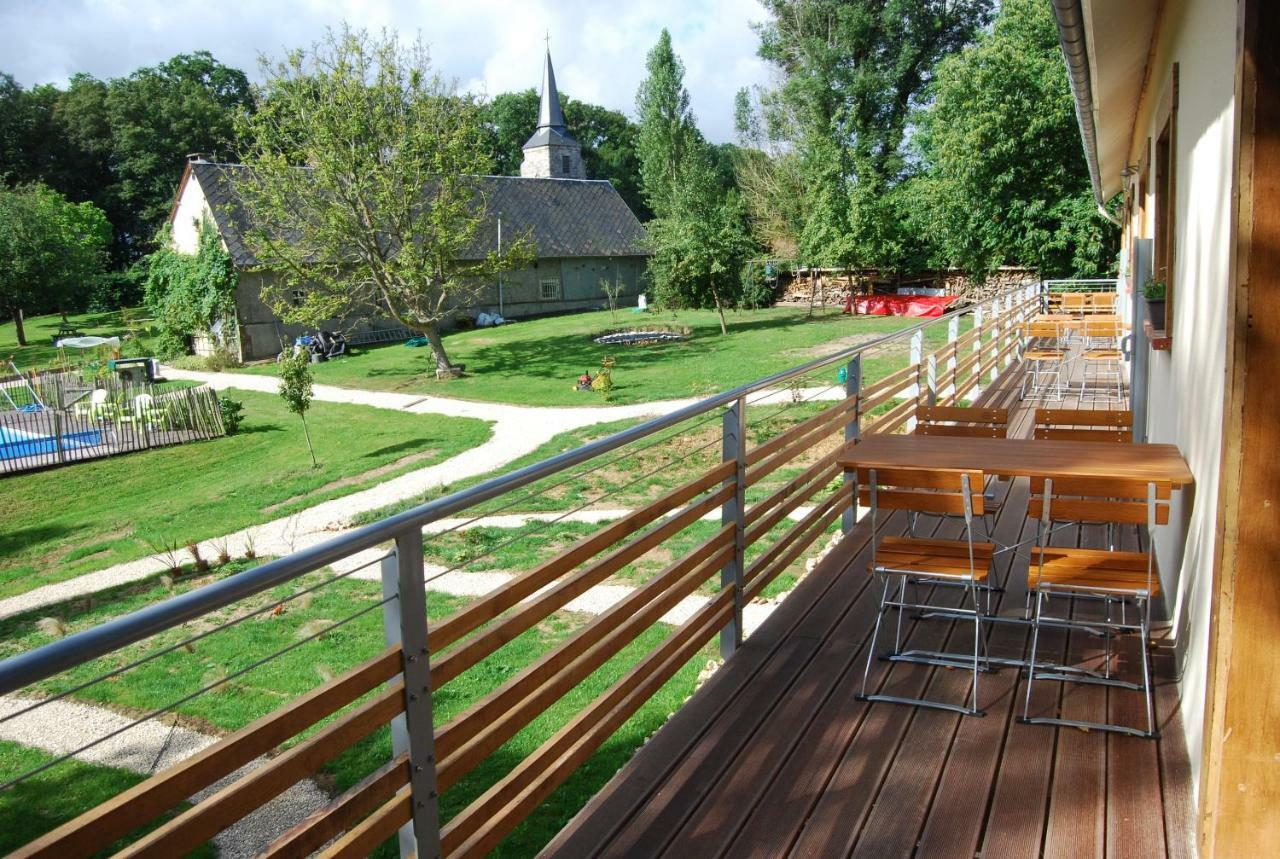 Ferienwohnung Le Relais Du Hibou Vittefleur Exterior foto