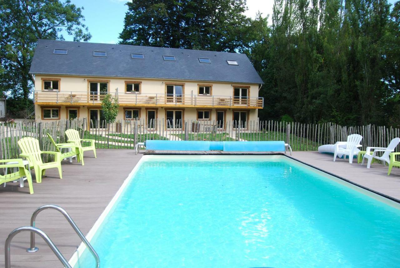 Ferienwohnung Le Relais Du Hibou Vittefleur Exterior foto